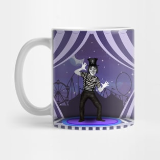 Mime on stage Mug